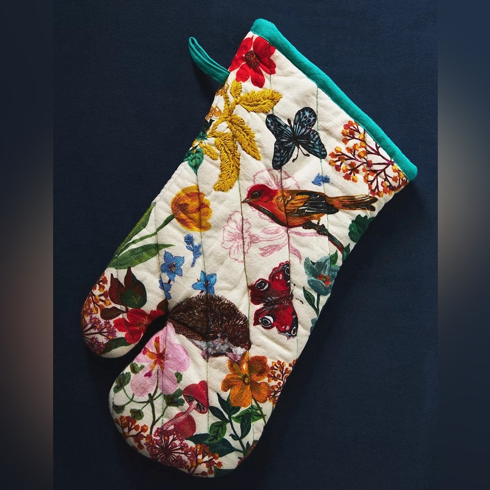 Anthropologie Nathalie Lete Oven Mitt NWT